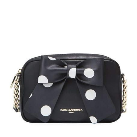 Karl Lagerfeld Handbags - Karl Lagerfeld Bow Cross Body Purse